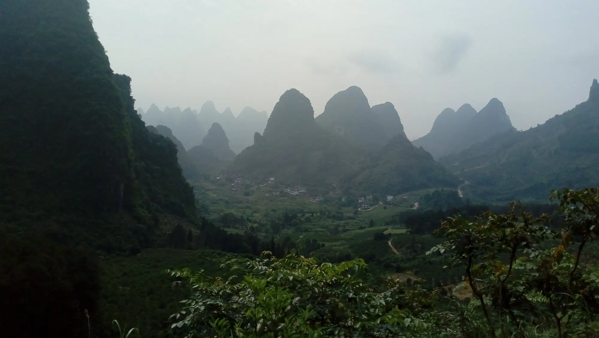A valley in Guilin